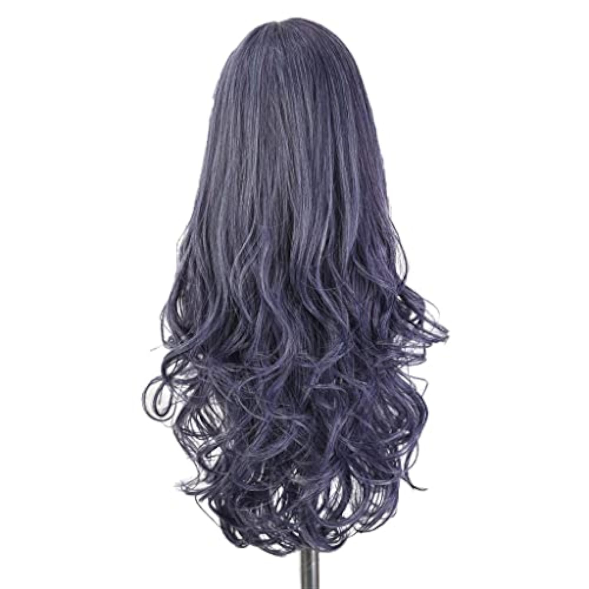 22'' Long Curly Wavy Heat Resistant Synthetic Wig