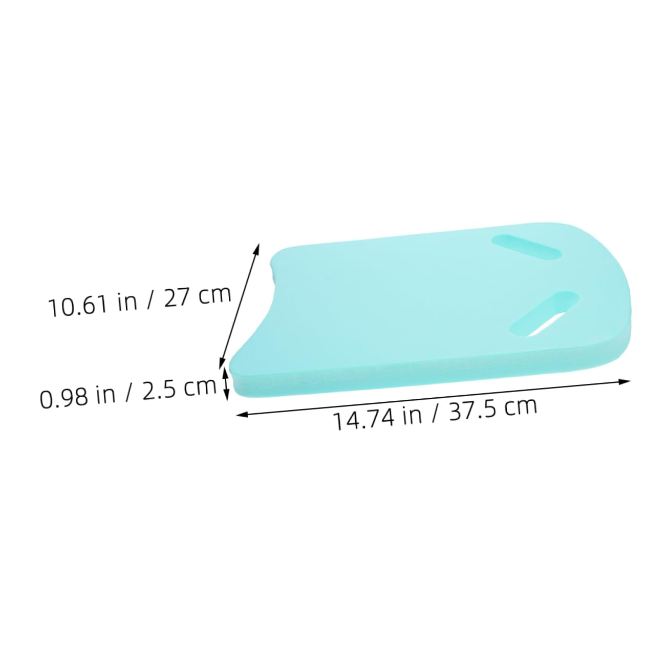 GANAZONO 2pcs Swim Training Float Board Kickboard for Beginners Swimming Equipment Floating Mat Eva Material Comfortable Grip