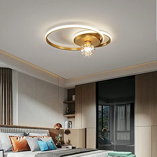 Lustre LED Torus Plafonnier Mince Solution Éclairage Sans Ombre