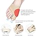Bunion Corrector and Bunion Relief, Bunion Splint Socks Pads for Hallux Valgus, Big Toe Joint, Hammer Toe, Toe Separators Straighteners Spacers with Foot Massage Ball for Women and Men, 8 Pieces