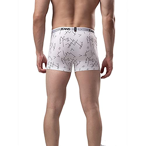 Image of Underjeans Men's Cotton Blend Regular Fit Trunk