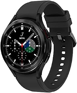 Samsung Galaxy Watch4 Classic 46mm 4G LTE Smart Watch, Rotating Bezel, Black (UK Version)