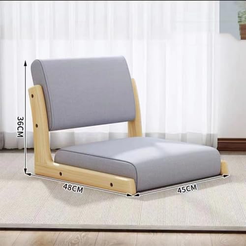 Tatami - Silla portátil sin patas para meditación y lectura, muebles decorativos para sala de estar y ventanal