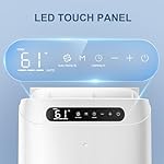 14000 BTU Portable Air Conditioners for Room up to 700 Sq. Ft, 3-IN-1 Portable AC Unit with Fan Dehumidifier, Drainage-free Cooling, 48 dB Quiet Sleep Mode, 24H Timer, Auto Swing, Windows Kit Included - Image 2