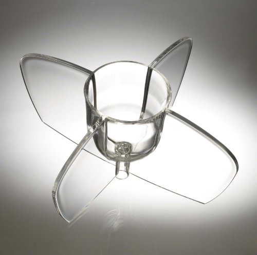 Prodyne Cold Ice Acrylic Bowl, 6.5 Qt, Off-White #TOP2