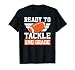Ready To Tackle 2nd Grade Back To School Kids Football T-Shirt