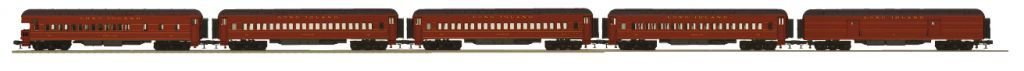 5-Car 70' Madison Passenger Set - Long Island