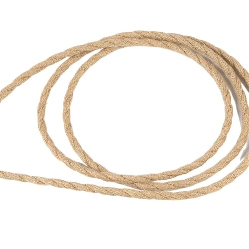 Cables flexibles de tela para crear lámparas colgantes vintage en salones y cafeterías rustic
