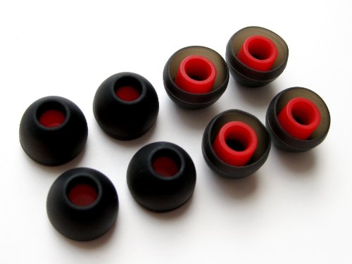 8 Medium (M) Ergonomische Ersatz Set Ohrstöpsel Ohreinsätze Kompatibel mit Sennheiser IE-Serie, CX-Serie, CXC Serie, CXL Serie, OCX-Serie und MM Serie In-Ear Ohrhörern Headsets Cover