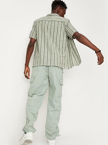 Image of Max Mens Cotton Striped Regular Fit Resort Shirt