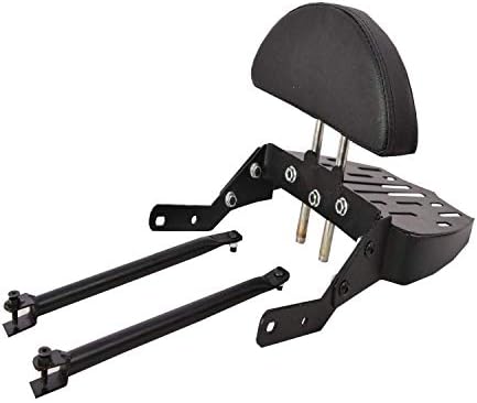 Adjustable Cushion Backrest with Luggage Carrier with Heavy Weight Load Support (RE Classic 350 BS4,BS6 Till 2020 Model)