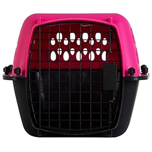 Petmate Pet Porter Fashion Dog Kennel 23", Hot Pink, for Pets up to 15lbs, Made in USA Petmate Pet Porter Fashion Dog Kennel 23 Hot Pink for Pets up to 15lbs Made in USA