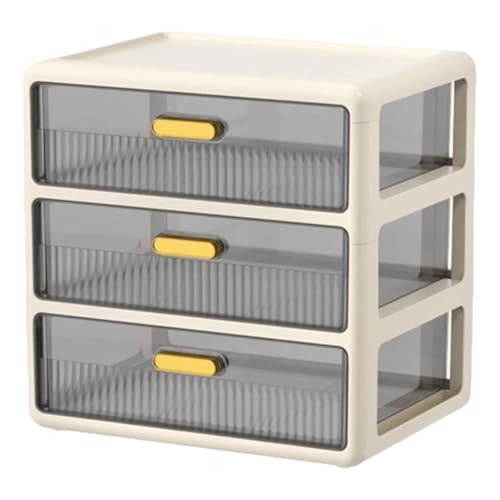 Boîte de rangement à tiroirs compacte plusieurs niveaux pour bureau - 2