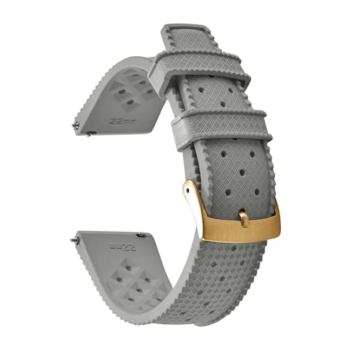 Bracelet montre FKM tropical 21mm étanche et haute performance