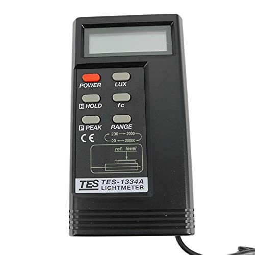 Tes-1334A Digital Llluminance Meter Light Meter Lux Meter #TOP5