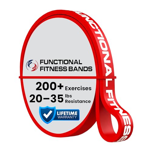 Image of Functional Fitness Pull Up Bands Resistance Bands | Exercise Bands for Working Out | Long Stretch Bands for Exercise, Training Bands, Resistance Bands for Stretching