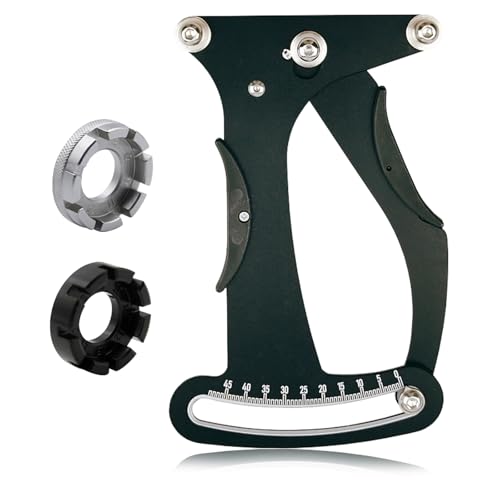 Tensiometro Raggi Bici, misuratore di tensione raggicon 2 chiavi per