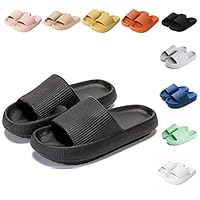 Sumvov Cozyslides Original Damen Schlappen 100% EVA Super Weich Rutschfest Badeschuhe Cozislides Original Hausschuhe Damen,46/47 EU