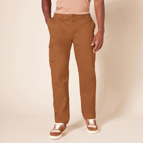 Image of Amazon Essentials Men's Straight-Fit Breathable Stretch Cargo Pants (Available in Big & Tall)