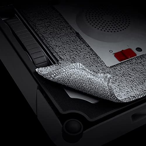 Image of Mop Pad Mop Cloth Rag Compatible with Ecovacs WINBOT W1 /W1 Pro Window Cleaning Robot Replacement Accessories(2PCS)