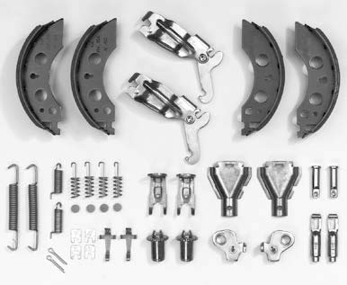Kit Machoires Complet Pour Frein 2051 Sodise - 18112
