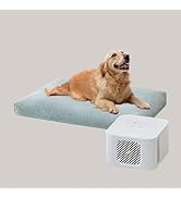 Lucky Tom Dog Crate Bed Cooling & Heating System, Consistent Warm and Cold Water Bed with Washabl...