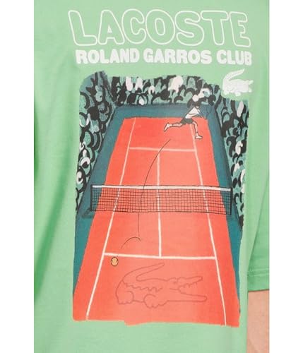 Lacoste Men's Cotton Roland Garros Graphic T-Shirt4