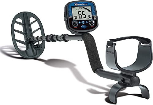 Bounty Hunter Time Ranger Pro Metal Detector with 11-Inch Waterproof DD Searchcoil, Blue – Adjustable Iron Audio, Backlit Display, Enhanced Tone Discrimination System, Ground Grab Technology