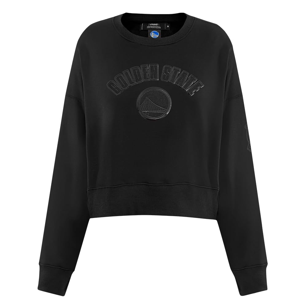 Sudadera Pro Standard NBA negra de algodon para mujer talla S 8