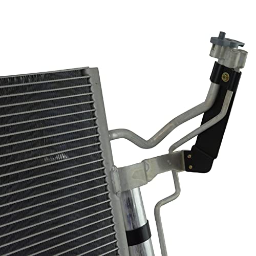 Image of TRQ A /C Condenser and Receiver Drier Assembly Compatible with 2004-09 Mazda 3 2006-10 5