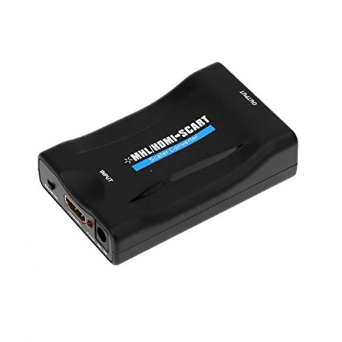 HDV-60S Mini MHL/HDMI vers péritel convertisseur vidéo pour smartphone Samsung HTC vers CRT TV DVD