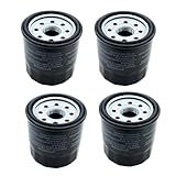(4-Pack) Replacement Oil Filter Compatible with Kawasaki OEM Numbers 16097-0008, 16097-0002,