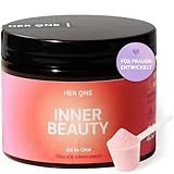 HER ONE INNER BEAUTY All in One | Vitamin Komplex hochdosiert als Multivitamin Pulver | Multivitamine & Mineralstoffe für Frauen | Multivitaminpräparate & Mineralien | Beauty Drink | 30 Portionen