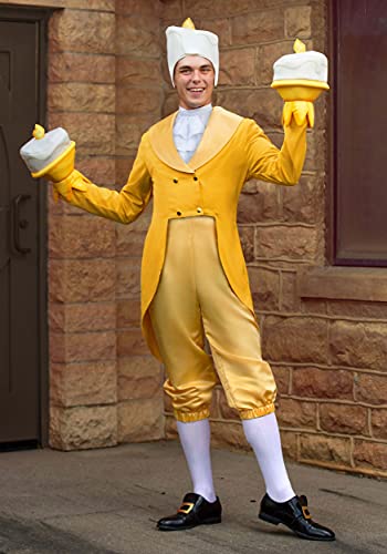 Fun Costumes FUN2308AD Disneys Beauty And The Beast Lumiere Costume For Men thumb #3