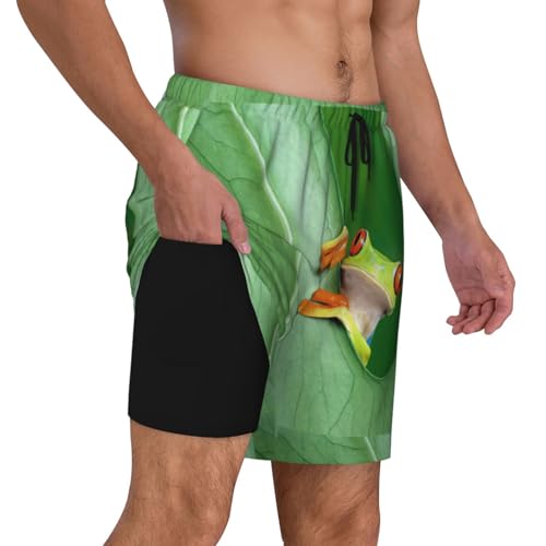 Short de bain homme avec poches doublure intérieure short de surf - 3