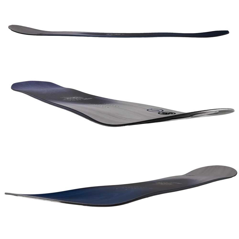 Never Summer Shapeshifter Men's All Mountain Snowboard, 153cm