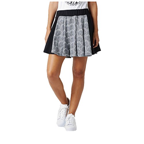 Jupe plissée Adidas Originals noire en taille S style shell pour femme