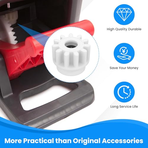 Image of SDTC Tech 2 Pcs Easy Mop Pedal Broom Spin Replacement, One Way Clutch Bearing Repair, Spin Mop Bucket Gear Replacement, Mop Bucket Bearing Compatible with Oce DAR, Vi LIDA
