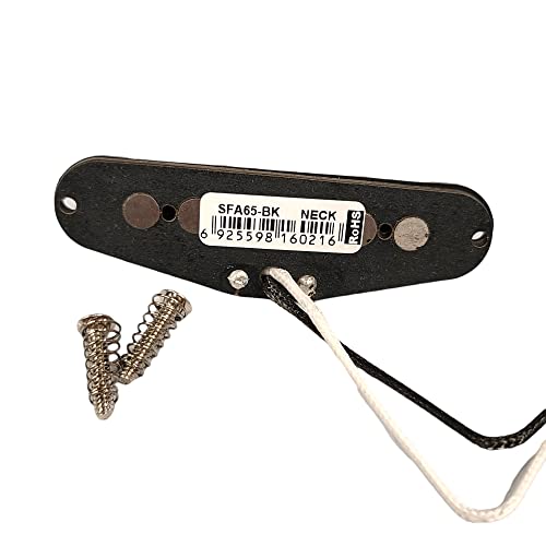Artec Sound Strat Single Coil Alnico V Pickups Large Pole Pieces Low Output Neck Middle Bridge (Black Neck) #TOP4