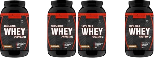 Image of nature's velvet Lifecare Gold Standard 100% Whey, Double Rich Chocolate, 2lb (1+1) (Pack of 2)