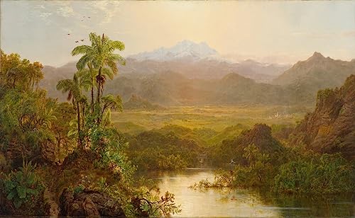 Affiche toile paysage en Equateur pour créer un salon évasion et nature