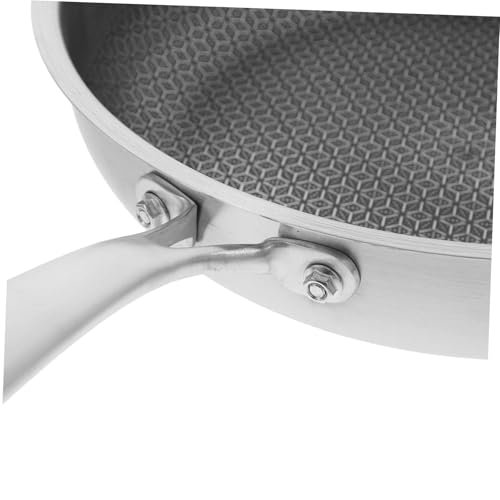 Wok Tradicional Antiadherente de Acero Inoxidable Honeycomb miniatura 4