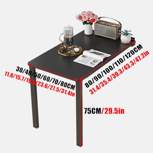 Table murale pliable 80x40 cm pour bureau ou salle à manger