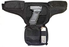 DTOM Law Enforcement Concealed Carry Fanny Pack CORDURA NYLON - Black