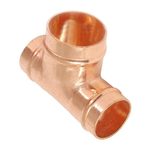 15mm x 15mm x 22mm Solder Ring Reducing Tee
