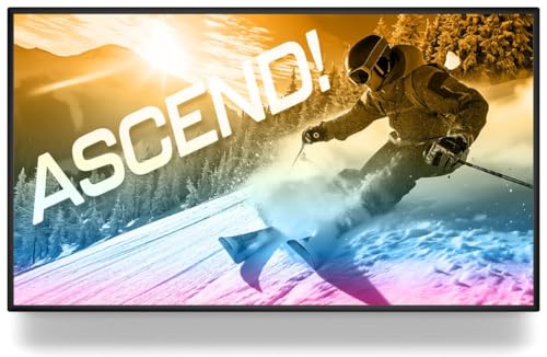Image of Displays2go 43 inch Commercial Digital Signage Monitor - Wall Mounted LCD Display with Android 11 OS, WiFi & HD Resolution (DH043NLB)