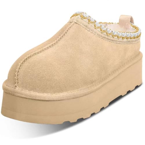 Nolilor Women'S Platform Slippers For Women Mini Boot Fleece Lined Sneakers For House Slippers Anti-Slip Boot For Outdoor cover