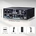 AK55 Stereo Amplifier Home Audio, Bluetooth 5.0 Max 450W Power Stereo Receivers 2.0 Channel Audio Amplifier for Speaker W/Remote Control/AUX/RCA/Echo/USB/2 MIC in for Home Party, Karaoke