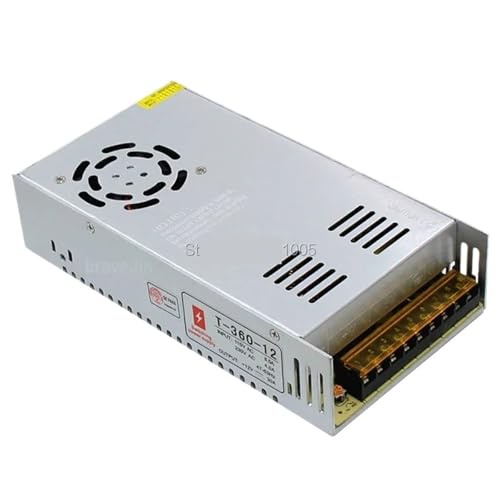 Transformador para iluminación LED contra caídas de tensión fuente conmutada 12V 30A de 360W