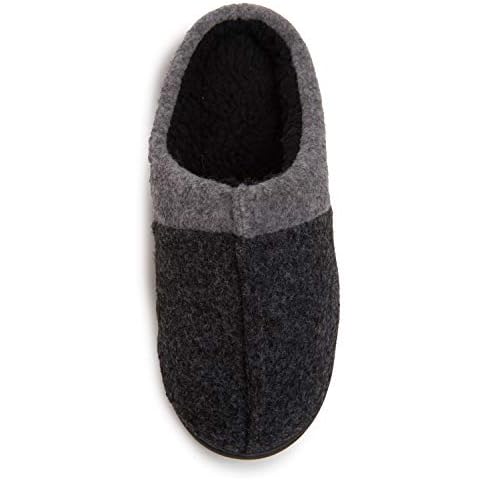 Skysole Boy’s Clog Slippers, Lightweight and Comfortable Indoor Slip-Ons with Rubber Soles, Black, Size 4 Cover